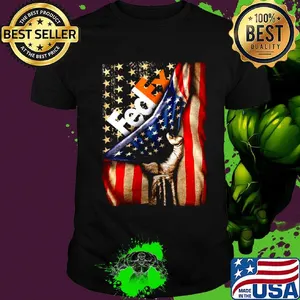 Official FedEx American flag shirt