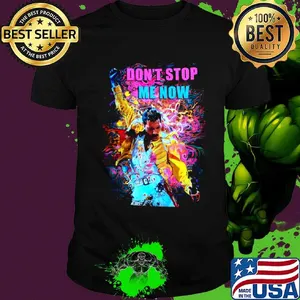 Official Freddie Mercury Don't stop me now shirt