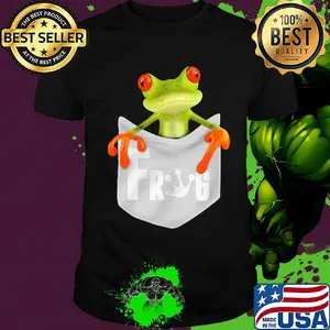 Official frog in a bag shirt