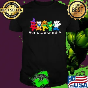 Official halloween bear color shirt