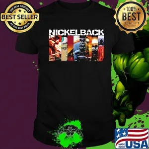Official nickelback band poster shirt