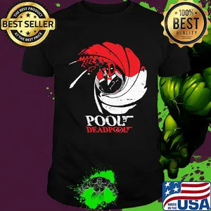 Official Pool gun Deadpool shirt