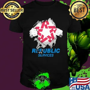 Official Republic services superman shirt