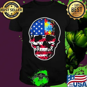Official Skull America Puzzle shirt