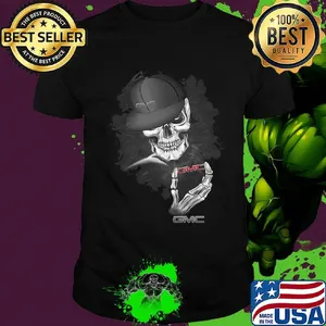 Official skull gmc logo shirt