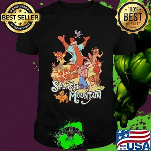 Official splash mountain cartoon shirt