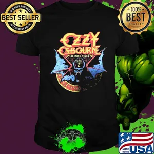Ozzy osbourne no more tours vol 2 bat shirt