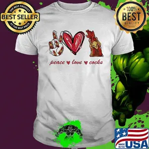 Peace love cocks diamond shirt