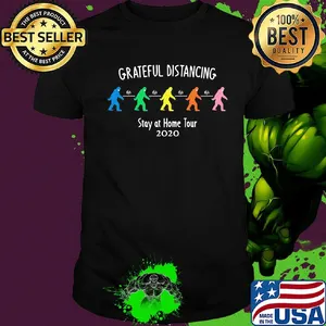 People Grateful Distancing Mask 6ft Stay at home tour 2020 shirt