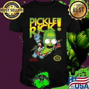 Pickle rick the craziest most violent way to avoid therapy yet shirt