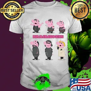 Pigs rammstein band members shirt