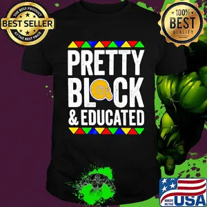 Pretty black and educated albany state university shirt