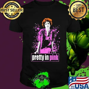 Pretty in pink t-shirt by jared swart inspired by the 1986 movie shirt