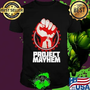 Project mayhem black lives matter shirt