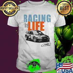 Racing is life colin mcrae signature shirt