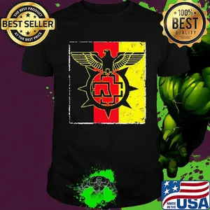 Rammstein band nazi eagle shirt