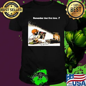 Remember that first time acdc band shirt