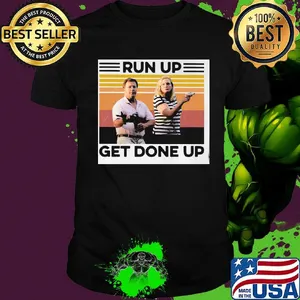 Republican Party run up get done up vintage retro shirt