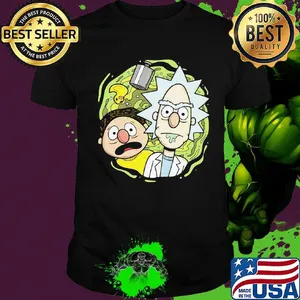 Rick and morty clown shirt