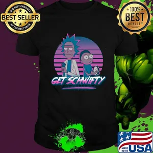 Rick and morty get schwifty vintage retro shirt