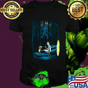 Rick and morty mountains shirt