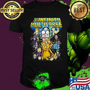 Rick and morty the infinity multiverse shirt