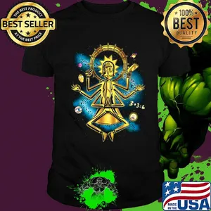 Rick science alien math shirt