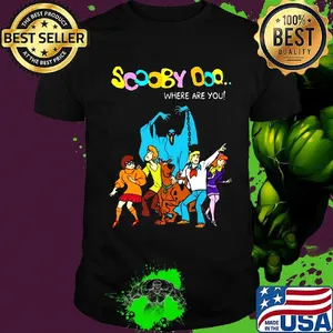 Scooby doo cartoon where are you shirt
