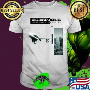 Scorpions crazy world tour 2008 shirt