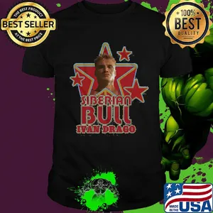 Siberian bull ivan drago stars shirt