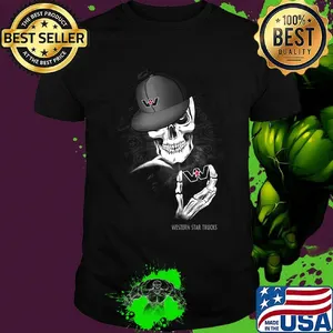 Skeleton skull western star trucks shirt