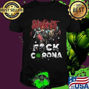 Slipknot band masks fuck coronavirus shirt