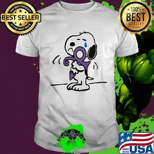 Snoopy hug prince logo shirt