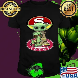 Star wars baby yoda tattoos san francisco 49ers shirt
