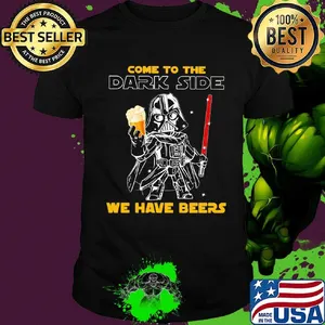 Star wars darth vader come to the dark side we have beers diamond shirt