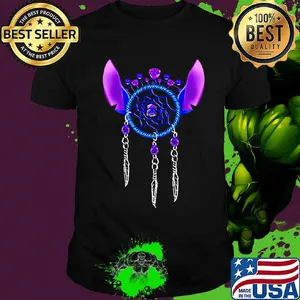Stitch dream catcher diamond shirt
