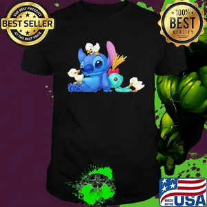 Stitch scrump and ducks shirt