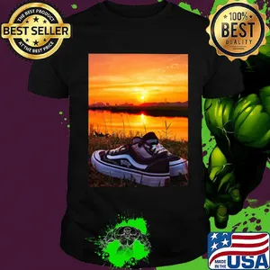 Sunset sport shoes picture shirt