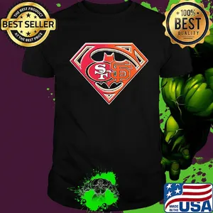 Superman san francisco 49ers and san francisco giants shirt
