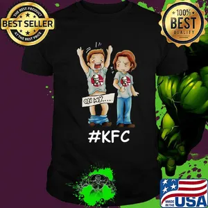 Supernatural dean winchester oh my kfc shirt