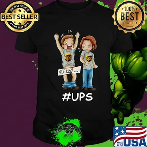 Supernatural dean winchester oh my ups shirt