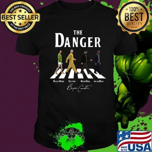 The danger abbey road signatures shirt