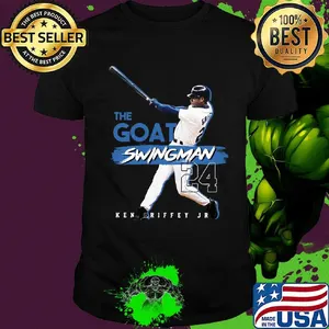The goat swingman 24 ken griffey jr baseball player shirt