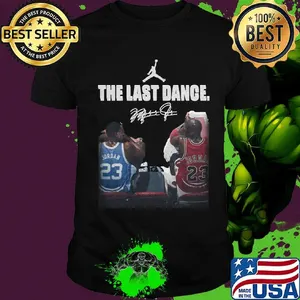 The last dance michael jordan and kobe bryant basketball signature shirt