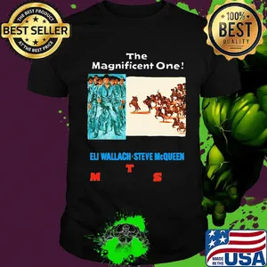 The Magnificent one eli wallach steve Mc queen shirt