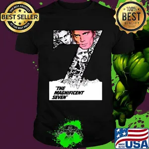 The Magnificent seven 7 character shirt