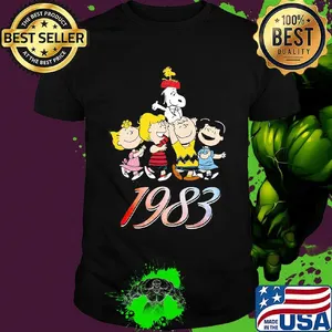 The peanuts cartoon characters 1983 shirt