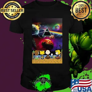 The peanuts seeing star wars pink floyd shirt