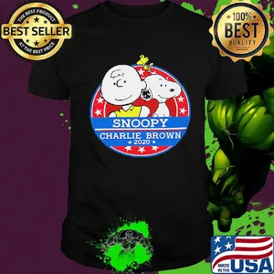 The peanuts snoopy charlie brown 2020 america shirt