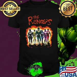 The power rangers movie shirt